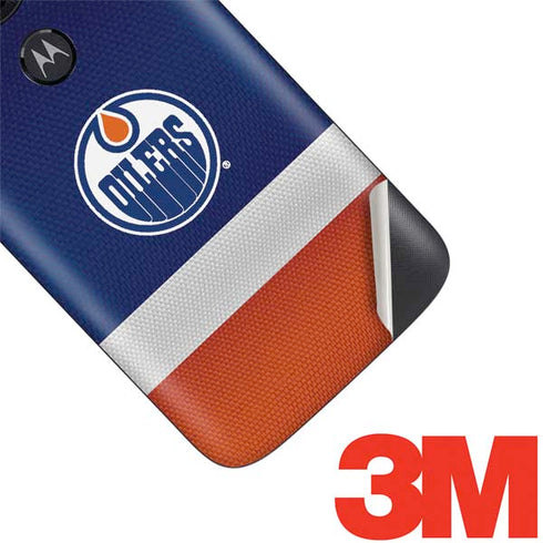 NHL Edmonton Oilers Jersey Moto E5 Play Skin